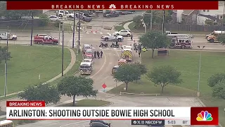 One shot at Arlington's Bowie High School, school locked down | NBC DFW