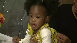 #OffScriptOn9: 2-year-old girl meets Former First Lady Michelle Obama after viral photo