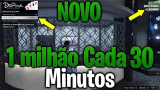 NOVO Glitch de dinheiro solo no gta 5 online 1 MILHÃO a cada 30 minutos o GLITCH TÁ MASSIVO 💸👀!