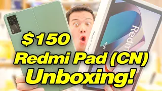 $150 Redmi Pad (China version) Unboxing and First Look!