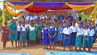 Fijian Prime Minister officiates the Ground-breaking Ceremony for the new Bau Central College.