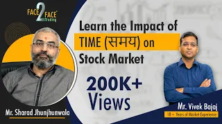 Learn the Impact of TIME (समय) on Stock Market #Face2Face with Sharad Jhunjhunwala