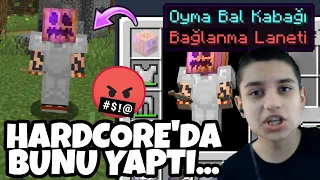 bu sefer GERÇEKTEN çok KIZDIM. AYIP LAZ 😡 (Ekiple Minecraft Hardcore)