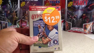 Opening a 2nd Bargain Bin Blaster Box of 2016 Topps Gypsy Queen Baseball Cards