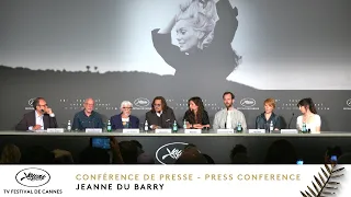 Jeanne du Barry - Press conference - EV - Cannes 2023