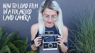 How to Load Film in a Polaroid 330 Land Camera + Basic Tutorial
