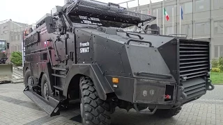 French SWAT TITUS 6X6 by NEXTER on TATRA - MSPO 2016 w Kielcach