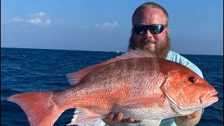 Catching the RAREST Snapper in the world! Fish n Grits tugboat style! {Catch, Clean, Cook}