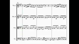 String Quartet Arrangement of Love Again by Dua Lipa