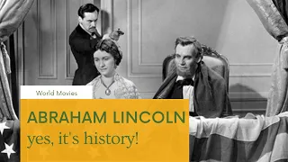 ABRAHAM LINCOLN |1930 | Biography | Full Movie Captioned |