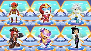 HERO DASH, SONIC FORCES, SUBWAY SURFERS - ANGELA, GINGER, SILVER, KNUCKLES, COCO, TAGBOT RACING RUN