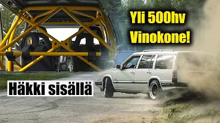 Volvon VINOKONE yli 500 heppaa?!