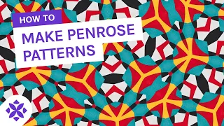 How to make patterns that never repeat → Penrose tiling