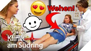 Achtung, Wehe! Frau steht kurz vor ihrer Geburt - Vater soll wegbleiben 🤔| Klinik am Südring | SAT.1