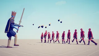 10x BOMB THROWERS vs EVERY UNIT - Totally Accurate Battle Simulator