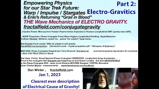 Star Trek Physics Pt 2: ELECTRO-GRAVITY- Clearly Explained- Warp / Impulse - Implosion & the GRAIL