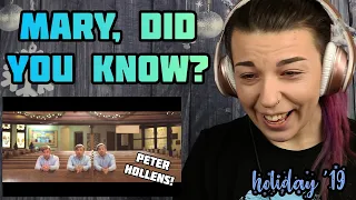 REACTION | PETER HOLLENS "MARY, DID YOU KNOW?" | HOLIDAY 2019