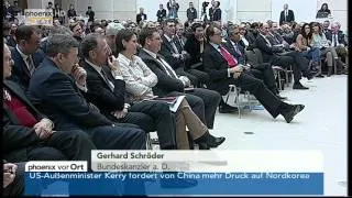 Buchpräsentation - Gerhard Schröder: KLARE WORTE am 14.02.2014