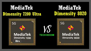 Dimensity 8020 VS Dimensity 7200 Ultra | Which is best?⚡| Dimensity 7200 Ultra VS Dimensity 8020