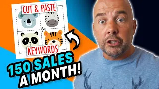 150 Sales a Day Cool KDP Cut & Paste Niche - FREE Keywords