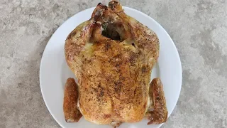 Oven Roasted Chicken With Crispy Skin Recipe