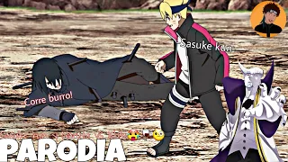 Sasuke - Kun y Naruto el que singo! VS Ñinshiki🥵🤣🤣 || Naruto Dominicano.