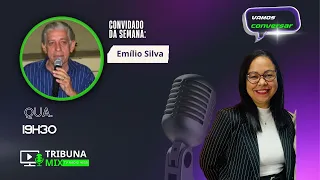 No 'Vamos Conversar?', Roberta Sampaio entrevista o médico e ex-deputado Emílio Silva