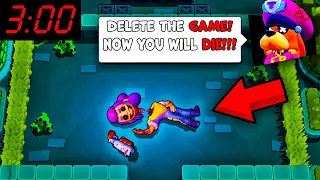 WHAT WILL HAPPEN IF YOU LOSE TRAINING IN BRAWL STARS AT 3 AM!?