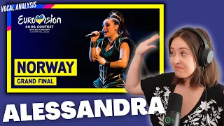 ALESSANDRA - Queen of Kings | Norway Eurovision Grand Final 2023 | Vocal Coach Reaction (& Analysis)