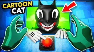 Pressing The CARTOON CAT BUTTON In VIRTUAL REALITY (Please, Don't Touch Anything VR Funny Gameplay)