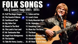 Best Of Folk & Country Music 60's 70's 🎋 The Best Folk Albums of the 60s 70s 🎋 Classic Folk Songs