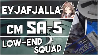【明日方舟/Arknights】[SA-5 Challenge Mode ] - Eyjafjalla Low End Squad - Arknights Strategy