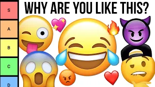 Ranking EMOJIS based on CRINGE level...