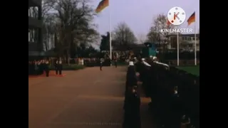 USSR Anthem | Leader of USSR visit West Germany (Departures) 1982