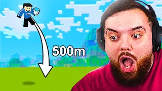 El MEJOR WATER DROP de la HISTORIA - REACCIONANDO a MUERTES de MINECRAFT EXTREMO