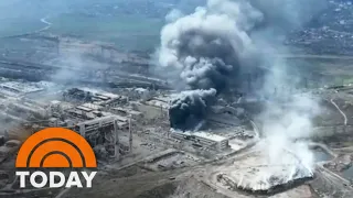Ukraine Citizens Desperate To Evacuate Mariupol Steel Plant