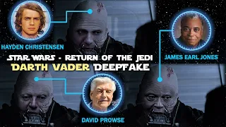 STAR WARS | Hayden Christensen, David Prowse and James Earl Jones as Darth Vader in RotJ [DeepFake]