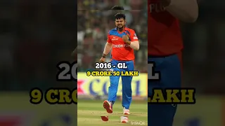 suresh raina ipl salary 🤑#viral #trendingshorts #shortsviral #cricketshorts #csk #shorts