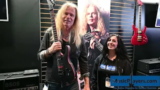 NAMM 2024 Adrian Vandenberg at Peavey