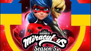 MIRACULOUS LADYBUG SEASON 5 OPENING [Ukrainian dub]