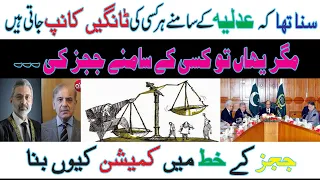 Six Judges Letter Scandal|Jab Faisla Na Krna Ho To Commision Bna Do|#pakistan|#politics|