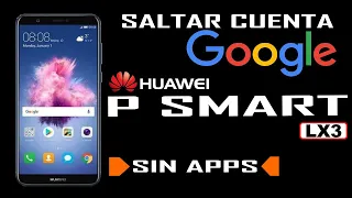 👉Eliminar, Quitar bloqueo de cuenta Google, Cualquier Huawei P Smart FIG LX3,  Rápido Sin Apps 🥇2020