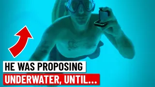 He Died Underwater After Proposing