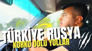 Arabayla Rusya’ya Gitmek-KORKU Dolu Kafkasya Yolları (Uzun Yol Vlog)