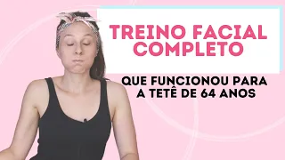 Treino EFETIVO para levantar o rosto! LIFTING e EXERCÍCIOS