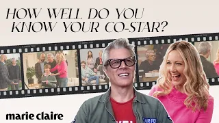 Judy Greer & Johnny Knoxville Get Heated During 'How Well Do You Know Your Co-star?' | Marie Claire