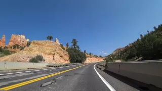 Bryce Canyon National Park scenic drive 4k