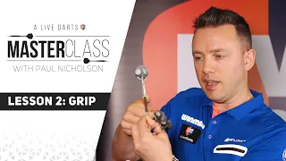 A Live Darts Masterclass | Lesson 2 - How to grip your darts