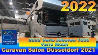 2022 Vario Alkoven 1050 Vario Mobil  Interior Exterior Walkaround Caravan Salon Düsseldorf 2021