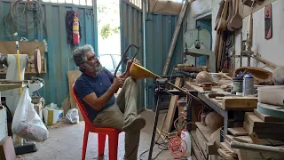 How to make a Iranian setar instrument